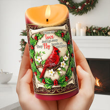Load image into Gallery viewer, Those We Love Don't Go Away - Personalized LED Candle for Christmas Led Candle PopCulturePrints
