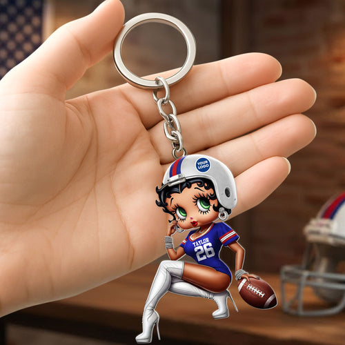 Personalized Sport Lover Keychain - A Unique Gift for Sports Fans Keychains PopCulturePrints