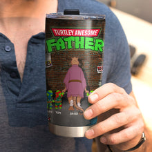 Load image into Gallery viewer, Personalized Ninja-Themed Father Tumbler Tumbler Cup PopCulturePrints
