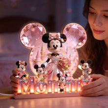 Load image into Gallery viewer, “Celebrate Love!” - Personalized Love Mommy Acrylic Light Box - Custom Gift for Moms, Grandmas, and Loved Ones Light Box PopCulturePrints
