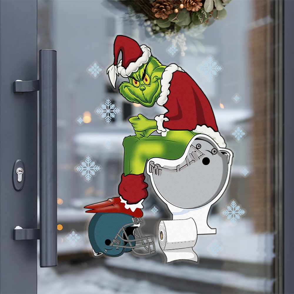 Merry Christmas Personalized Football Lover Decal Decal Sticker PopCulturePrints
