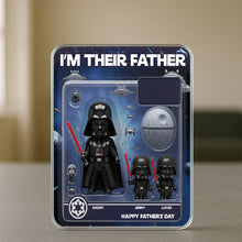 Load image into Gallery viewer, I&#39;m Your Father - Personalized Combat Dad Acrylic Plaque - Unique Gift for Dad, Grandpa &amp; More Shaped Plaques PopCulturePrints
