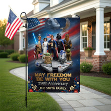 Load image into Gallery viewer, 250th Anniversary Garden Flag - Personalized Gifts For Patriotics Garden Flag 01TYQN110626 Garden Flag PopCulturePrints
