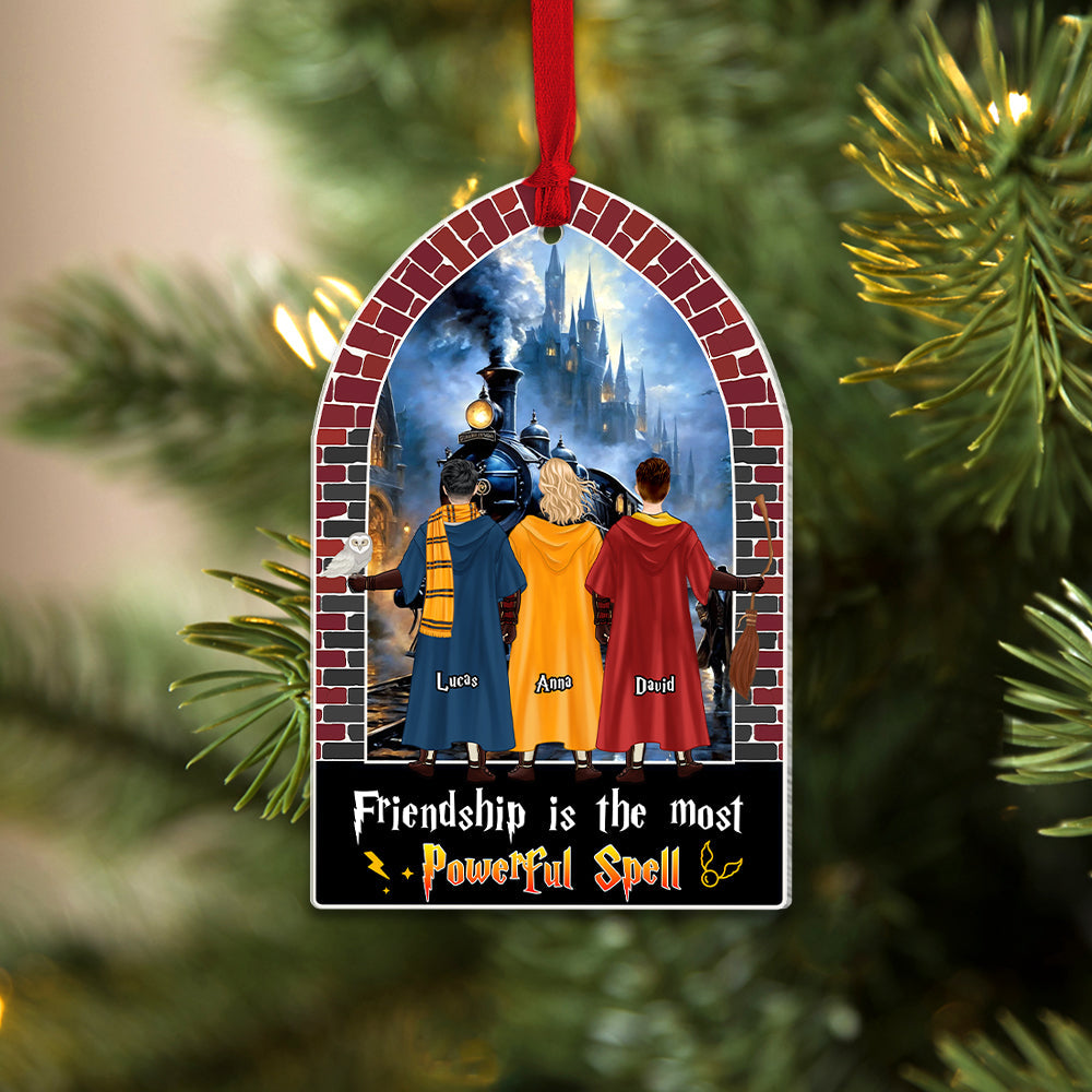 Personalized Friendship Magic Christmas Tree Ornament