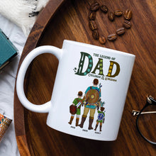Load image into Gallery viewer, Personalized Dad Kingdom Coffee Mug - Perfect Father&#39;s Day Gift Coffee Mug PopCulturePrints
