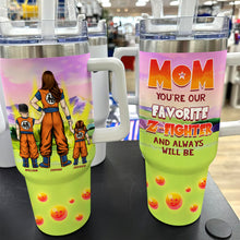 Load image into Gallery viewer, Personalized Dragon-Themed Tumbler for Mom - Mother&#39;s Day Gift Tumbler Cup PopCulturePrints
