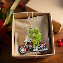 Load image into Gallery viewer, Love on the Road: Couple&#39;s Ride Together Ornament - Customizable Gift for Couples Ornament PopCulturePrints
