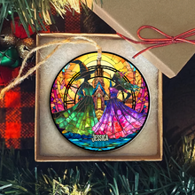 Load image into Gallery viewer, Personalized Christmas Ornament for Best Friends - Witchy Fantasy
