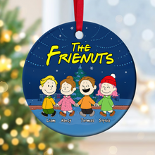 Load image into Gallery viewer, Personalized Friends Christmas Ornament - Custom Names Ornament PopCulturePrints
