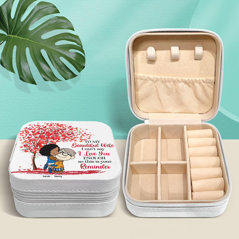 Personalized Jewelry Box for My Beautiful Wife - Unique Love Gift Jewelry Box PopCulturePrints