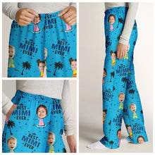 Load image into Gallery viewer, “Best Mom Ever” - Personalized Pajama Pants - A Unique Gift for Moms, Grandmas, and Mothers-in-Law! Pajama Pants PopCulturePrints
