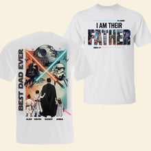 Load image into Gallery viewer, "I Am Their Father" - Best Dad Ever 2D Shirt - Personalized Gift for Dads and Grandpas Shirts PopCulturePrints
