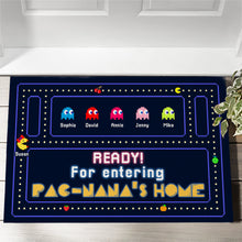 Load image into Gallery viewer, Personalized Grandparents Doormat - Pac-Theme Welcome Mat Doormat PopCulturePrints
