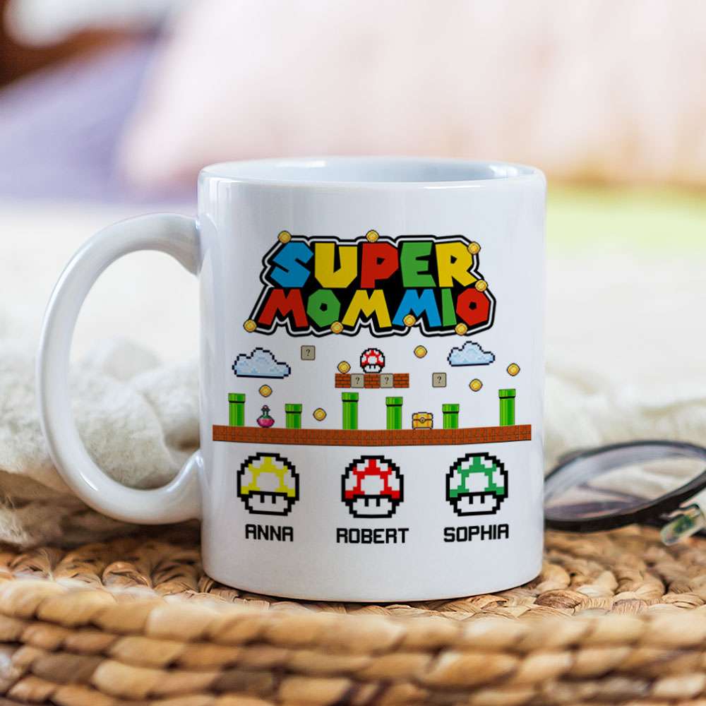 Super Family Customizable Mug - Fun Family Gift Coffee Mug PopCulturePrints