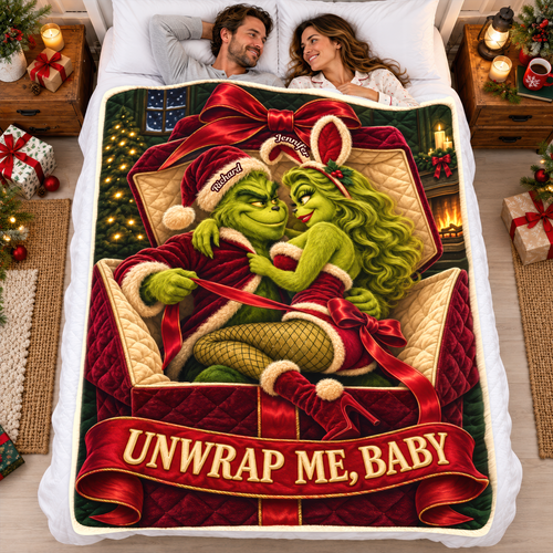Funny Mischief Couples Blanket - Personalized Christmas Gifts For Couples 06haqn131026 Blanket PopCulturePrints