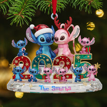 Load image into Gallery viewer, &quot;Celebrate Family Togetherness!&quot; - Family Crystal Custom Shape Acrylic Ornament - Personalized Gift for Family, Friends, Parents, and Loved Ones Ornament PopCulturePrints
