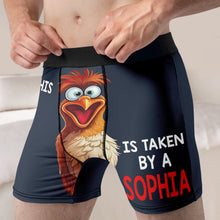 Load image into Gallery viewer, Funny Custom Boxer Briefs - Personalized Gift for Couples Boxer Briefs PopCulturePrints
