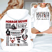 Load image into Gallery viewer, Horror Movie Halloween Hoodie - Perfect Gift for Horror Fans
