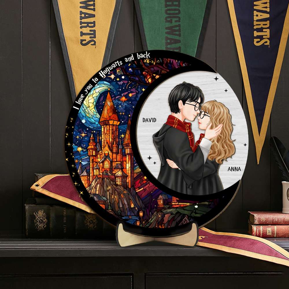 Personalized Harry Potter Themed Romantic Wall Art