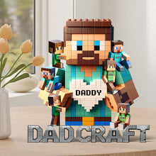 Load image into Gallery viewer, &quot;Level Up Your Gift Game!&quot; - Gamer Dad Acrylic Plaque - Personalized Gift for Dads, Grandpas, and Gamers Shaped Plaques PopCulturePrints
