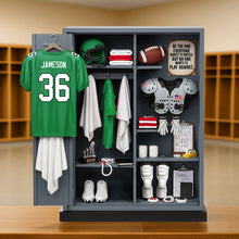 Load image into Gallery viewer, Be the One Everyone Wants to Watch - American Football Lovers Acrylic Plaque - Personalized Gifts for Fans Shaped Plaques PopCulturePrints
