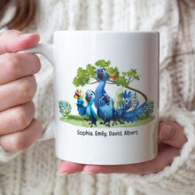 Load image into Gallery viewer, Best Mom Ever Personalized Mug with Custom Names Coffee Mug PopCulturePrints
