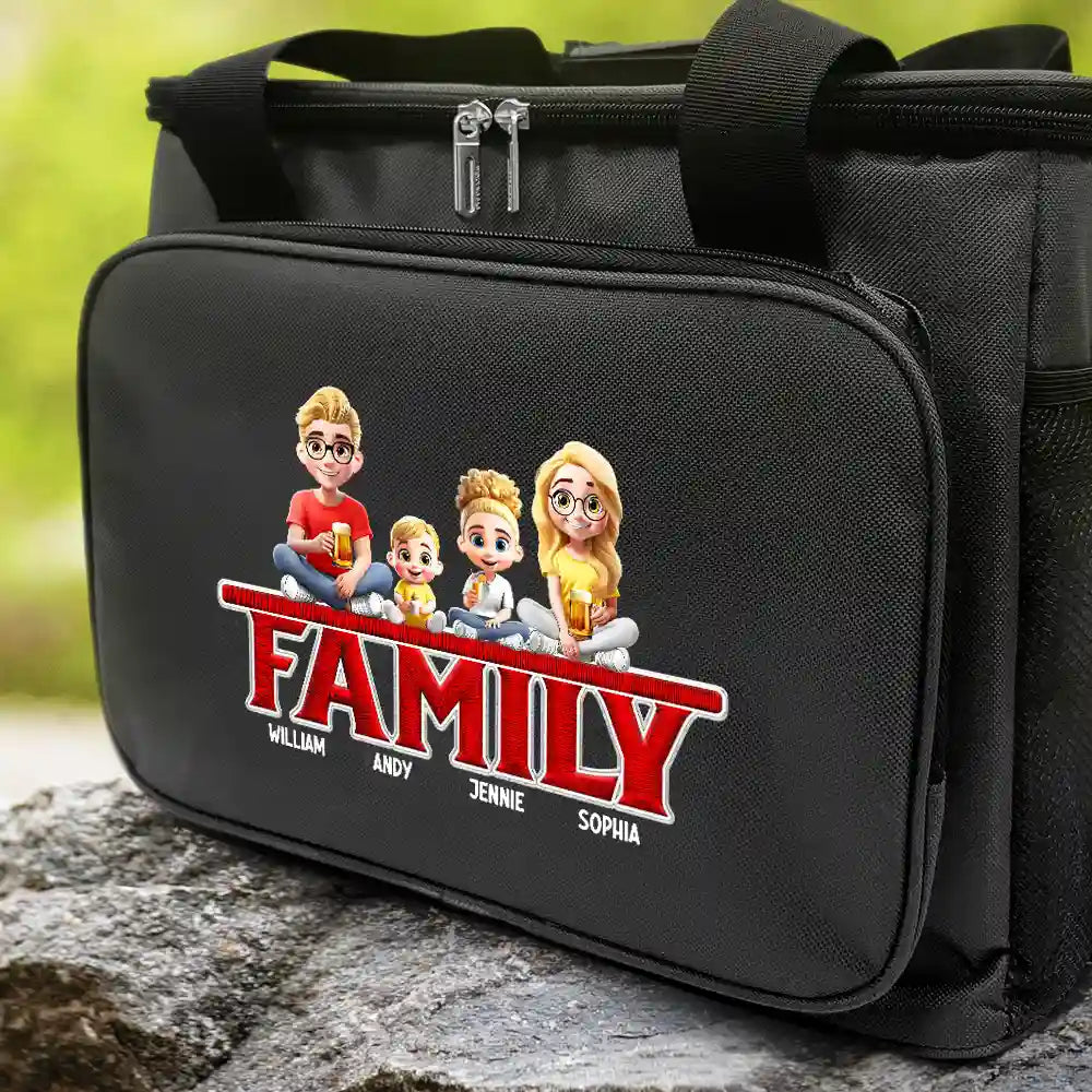 “Family: Together is Our Favorite Place to Be” - Personalized Lunch Bag - A Thoughtful Mother's Day Gift for Mom, Grandma, and Families Lunch Bag, Cooling Tote PopCulturePrints