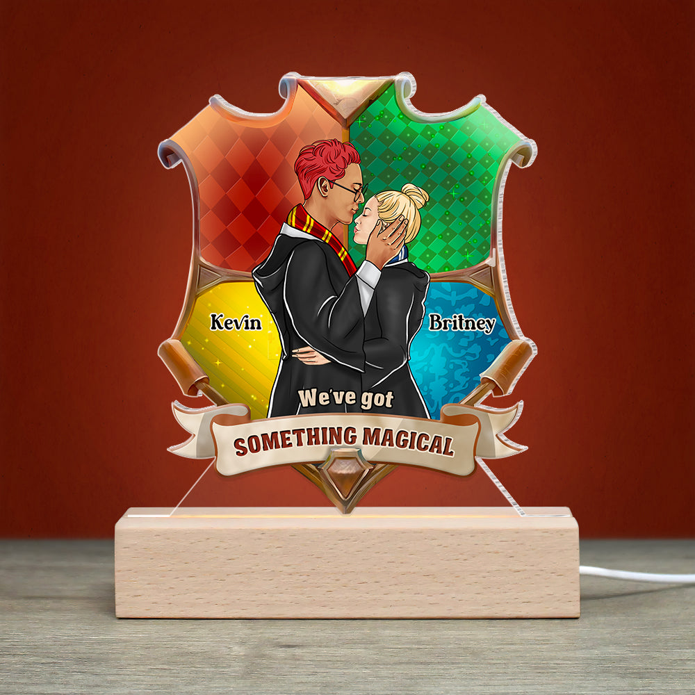 We've Got Something Magical - Personalized LED Light Led Night Light PopCulturePrints
