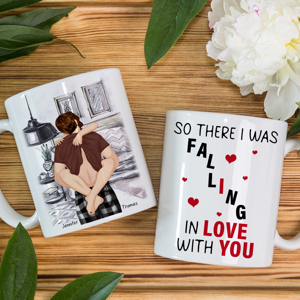 Personalized Love Mug for Couples - Perfect Gift for Anniversaries and Special Occasions Coffee Mug PopCulturePrints