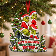 Load image into Gallery viewer, Wicked Love Christmas Ornament - Custom Personalized Gifts for Couples, Perfect Holiday Decoration Ornament PopCulturePrints

