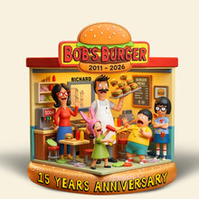 Load image into Gallery viewer, “Celebrate Family Moments!” - Funny Family Restaurant Acrylic Plaque - Personalized Anniversary Gift for Loved Ones
