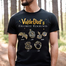 Load image into Gallery viewer, VoldeDad&#39;s Favorite Horcruxes Personalized T-Shirt
