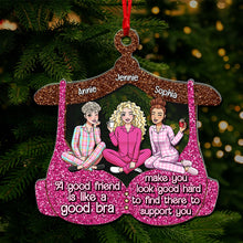 Load image into Gallery viewer, Personalized Christmas Friendship Ornament - Unique Gift for Best Friends Ornament PopCulturePrints
