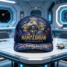 Load image into Gallery viewer, "A Mom's Superpower in the Galaxy - Warrior Mom Classic Cap" - Personalized Gifts for Mom, Grandma, and More Caps PopCulturePrints
