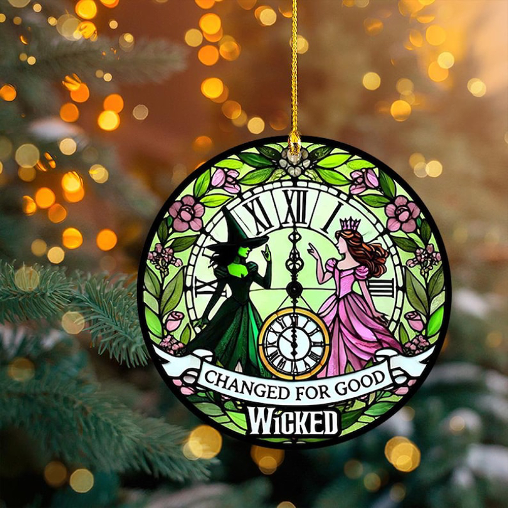 Magical Christmas Witchy Besties Ornament Ornament PopCulturePrints