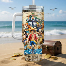 Load image into Gallery viewer, 30 Years Of Adventure - Personalized Anime Lover Tumbler Tumbler Cup PopCulturePrints
