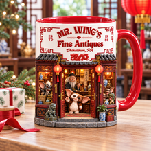 Load image into Gallery viewer, Magic Awaits with Every Sip - Mystic Shop Red Accent Mug - Personalized Gift for Friends, Family, and Collectors Coffee Mug PopCulturePrints
