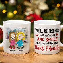 Load image into Gallery viewer, Personalized Best Friends Forever Coffee Mug Coffee Mug PopCulturePrints
