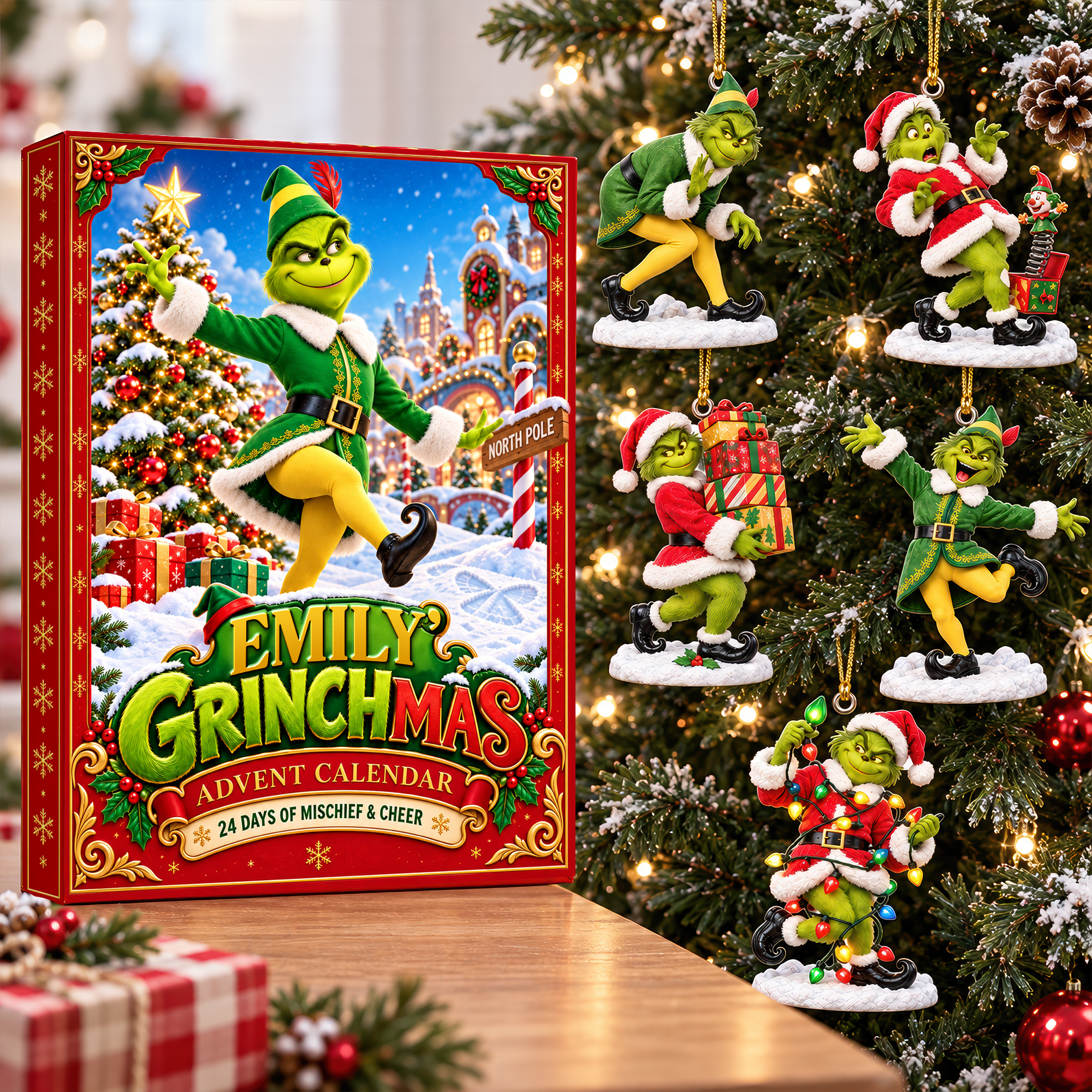 Furry Mischief Christmas Advent Calendar Blind Box - Personalized Christmas Gifts 06paqn141026 Advent Calendar PopCulturePrints