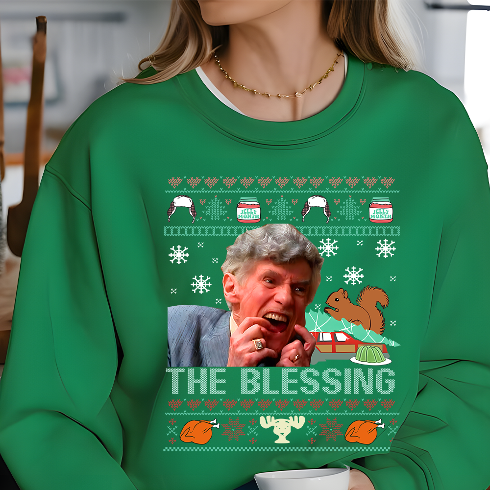 Classic Movie Quote Christmas Sweatshirt - Fun Holiday Gift