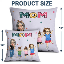 Load image into Gallery viewer, Nana&#39;s Love: Personalized Pillow for Grandma &amp; Kids Pillow PopCulturePrints
