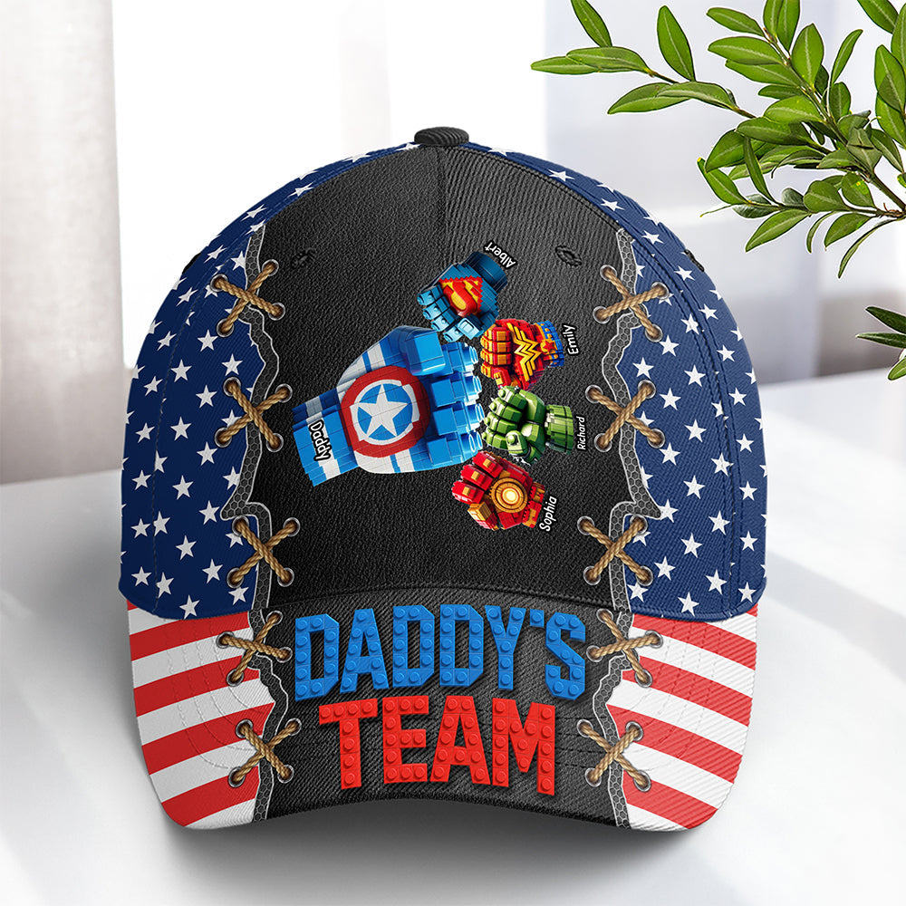 Super Dad: Celebrating the Heroes - Classic Cap for Dads & Grandpas | Personalized Gift Caps PopCulturePrints