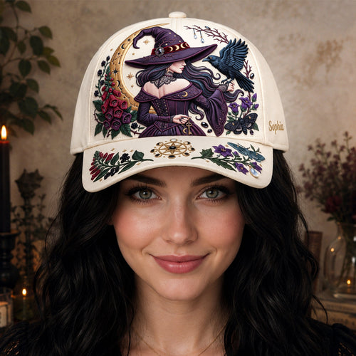 Enchanting Magic Awaits - Enchanted Witch Personalized Classic Cap Caps PopCulturePrints