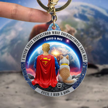 Load image into Gallery viewer, I Never Truly Understood Unconditional Love Until I Had a Dog - Personalized Keychain for Dog Lovers Keychains PopCulturePrints
