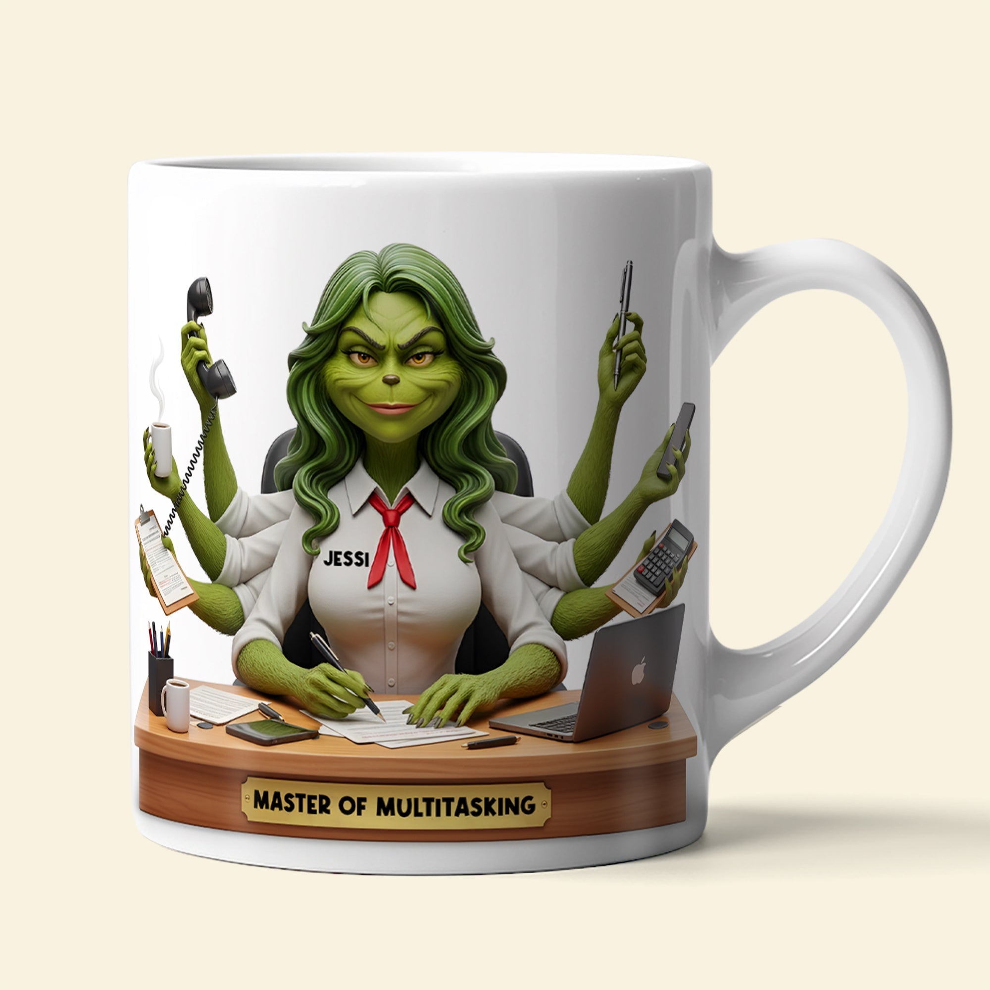 Master of Multitasking Coffee Mug - Personalized Gift for Busy Professionals Coffee Mug PopCulturePrints