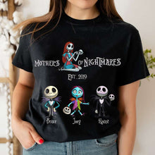 Load image into Gallery viewer, “Spooktacular Style for Super Moms” - Spooky Mom Shirt - Personalized Gift for Mom, Grandma &amp; More Shirts PopCulturePrints
