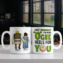 Load image into Gallery viewer, Personalized Shrek-inspired Couple Mug - Perfect Romantic Valentine&#39;s Day Gift Coffee Mug PopCulturePrints
