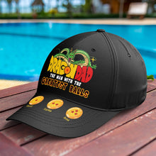 Load image into Gallery viewer, Dragon Dad Personalized Classic Cap - Greatest Balls Design Caps PopCulturePrints
