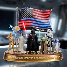 Load image into Gallery viewer, ‘Celebrating 250 Years of Freedom’ - Personalized Acrylic Plaque for Patriotic Fans
