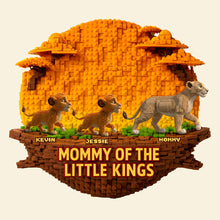 Load image into Gallery viewer, Mommy of the Little Kings - Personalized Acrylic Plaque for Mother's Day Shaped Plaques PopCulturePrints
